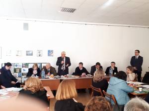 Reuniune managerială a directorilor de școli gimnaziale, organizată de Școala „Ioan Ciurea” Fălticeni