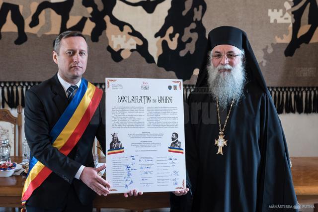 Declaraţia de unire a României cu Basarabia a fost adoptată la Mănăstirea Putna