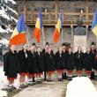 Grupul vocal-tradițional „Ai lui Ștefan, noi oșteni”, de la liceul din Vicovu de Sus