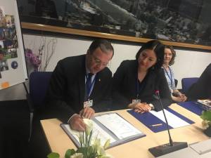 Gheorghe Flutur a semnat „Declaraţia de la Bruxelles”