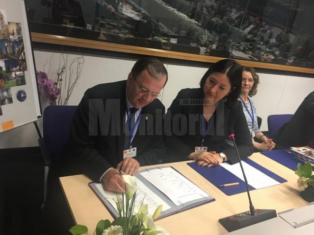 Gheorghe Flutur a semnat „Declaraţia de la Bruxelles”