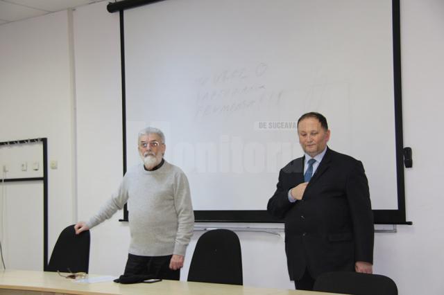 „Pentru un umanism al epocii noastre", conferință susținută la USV de profesorul Nicolae Ulieriu