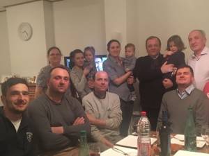 Gheorghe Flutur s-a întâlnit cu mai multe familii din comuna Bosanci aflate în Belgia