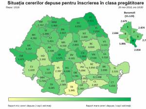 Peste 6.000 de cereri de înscriere în clasa pregătitoare în judeţul Suceava
