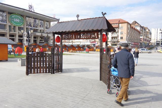 "Târgul de Paști" al meşterilor populari se deschide, de sâmbătă, în centrul Sucevei