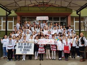 Şcoala Gimnazială „Miron Costin” Suceava a deschis marți, 27 martie, seria manifestărilor cirscumscrise Anului Centenar