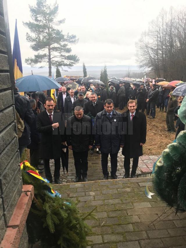 Conducerea PMP Suceava a participat la comemorarea victimelor masacrului de la Fântâna Albă