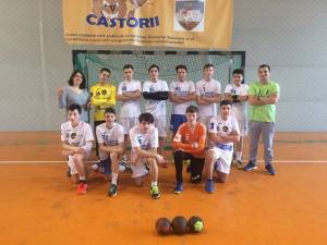 Echipa de handbal a Şcolii Gimnaziale Ion Creangă Suceava