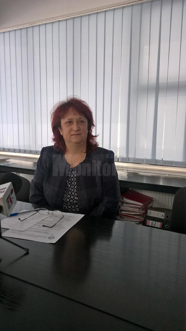 Directorul executiv al Direcţiei de Sănătate Publică (DSP) Suceava, dr. Cătălina Zorescu