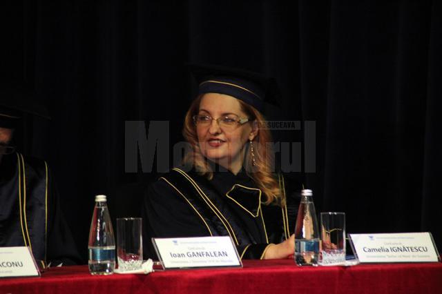 Camelia Ignătescu, decanul Facultății de Drept și Științe Administrative