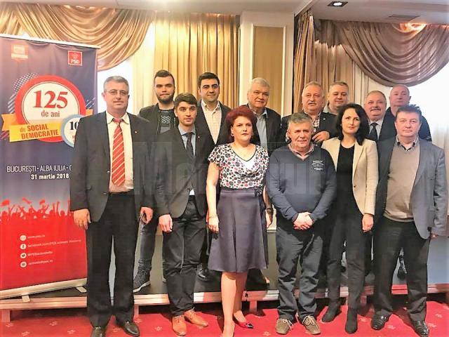 O delegaţie din Suceava a participat la aniversarea a 125 de ani de la înfiinţarea primului partid social democrat din România
