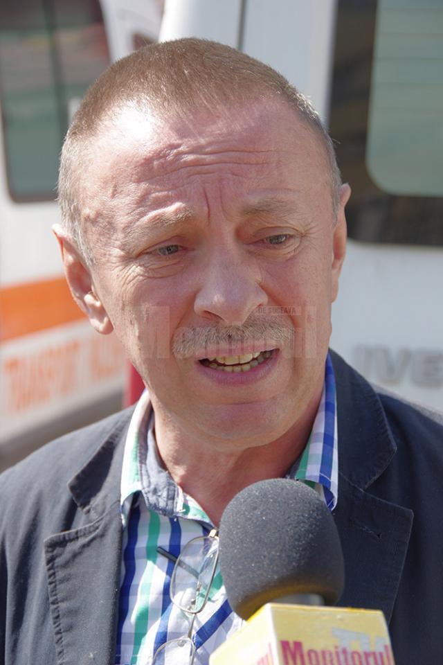 Dr. Alexandru Lăzăreanu, managerul Serviciului Judeţean de Ambulanţă Suceava