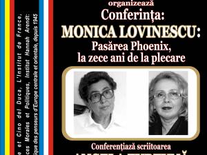 Conferința "Monica Lovinescu: Pasărea Phoenix, la zece ani de la plecare", la Biblioteca Bucovinei