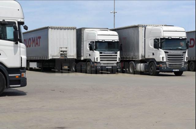 Logistica firmei Duo Mat, la noul sediu din Ițcani, de la gară spre balastieră