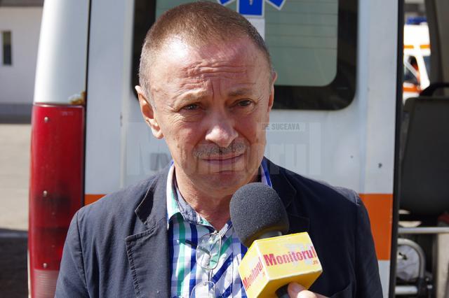 Dr. Alexandru Lăzăreanu, managerul Serviciului Judeţean de Ambulanța Suceava