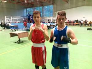 Lucian Saftiuc şi Alexandru Morosanu, de la CSM Suceava, au urcat pe podiumul Cupei României la cadeţi