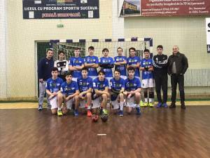 Echipa de handbal juniori III CSU Suceava, antrenor Vasile Boca