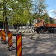 Parcarea publică cu acces de la bulevardul principal, 1 Mai, este închisă pe durata lucrărilor de reabilitare