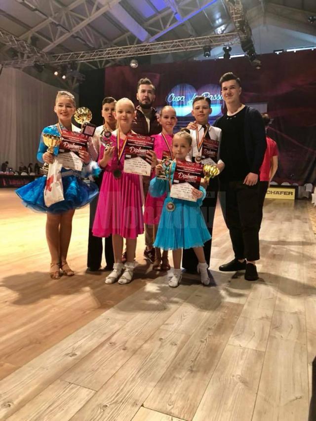 Rezultate remarcabile obținute de sportivii de la Clubul Bucovina Dance Studio Suceava