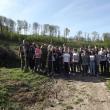 Elevii Școlii Gimnaziale Nr. 4 au plantat 1.000 de puieți la Mihoveni