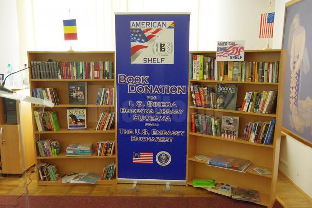 „American Shelf”, inaugurat la Biblioteca Bucovinei, în prezenţa adjunctului şefului Misiunii Diplomatice a SUA în România