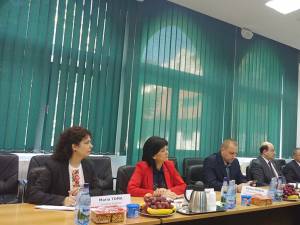 O delegaţie din partea Ministerului Apelor și Pădurilor a fost prezentă, ieri, la Suceava