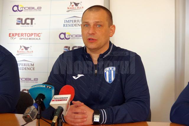 Marius Colţuneac: „Cu siguranță va fi un meci greu, dar sper ca echipa să se mobilizeze la maxim”