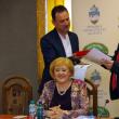 Viceprimarul Marian Andronache, i-a oferit lui Andrei Marga, din partea Primăriei Suceava,  diploma și medalia aniversară