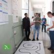Robotul autonom al studenţilor Universităţii din Suceava, pe podiumul unui concurs de microcontrolere şi aplicaţii
