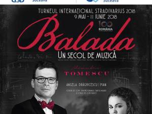 Turneul Internaţional Stradivarius şi Alexandru Tomescu fac escală la Suceava