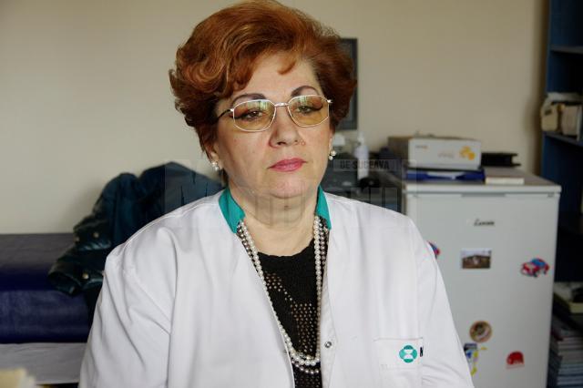 Secretarul general al Colegilor Medicilor Suceava, medicul de familie Irina Badrajan