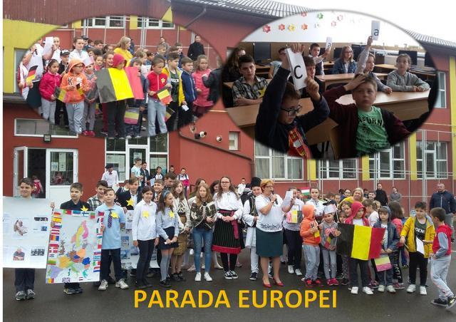 Ziua Europei, sărbătorită de elevii Şcolii Gimnaziale “Jean Bart” Suceava