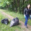 Acţiune de igienizare a pădurilor din zona Zamca, iniţiată de studenţii ASUS