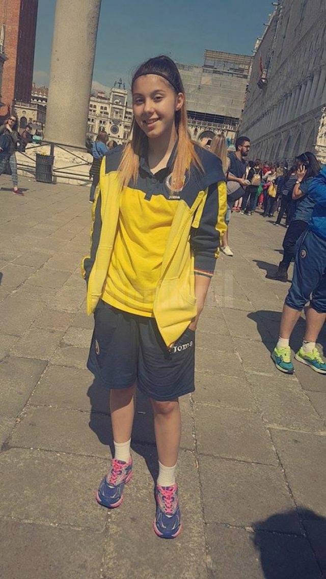 Mihaela Holtzhauser e componentă de bază a naţionalei de juniori Under 16