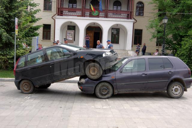 Simularea unui accident rutier