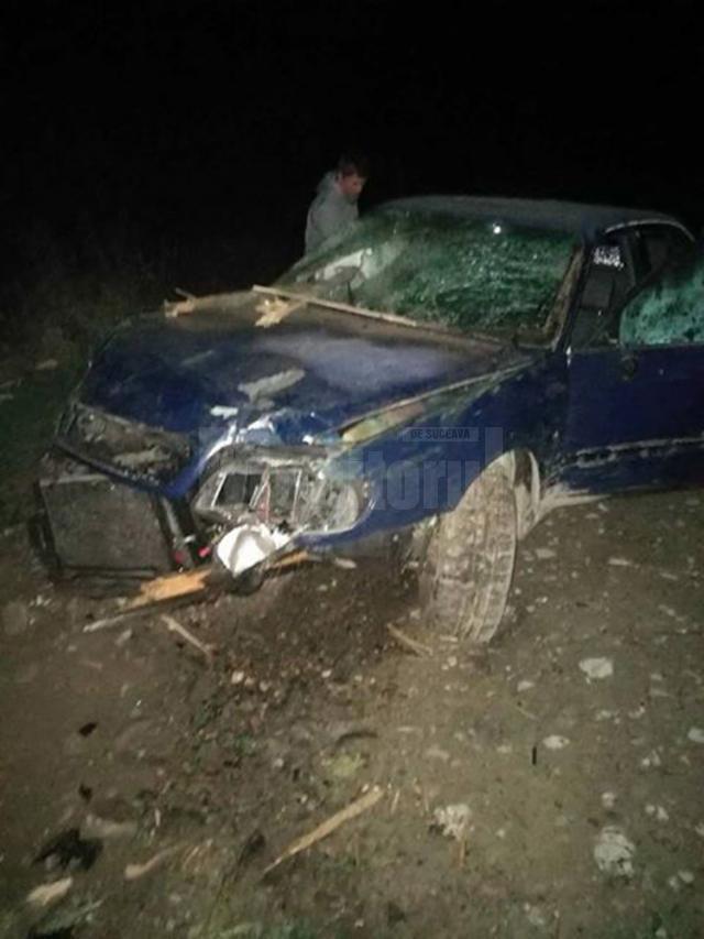 Mașina implicată în accident, condusă de tânărul care a primit 2 ani și 8 luni de închisoare cu executare
