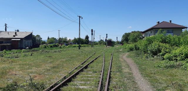 Intrarea în Gara Rădăuți Foto Pagina de facebook  Calea ferata Dornesti-Putna