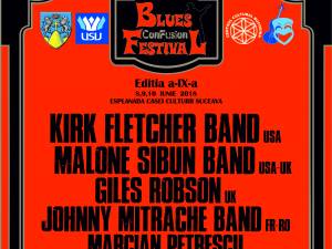 Festivalul Internaţional „Blues Con Fusion”, Suceava, 8-10 iunie