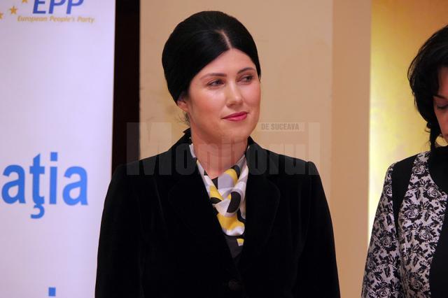 Preşedintele Organizaţiei Femeilor Liberale din judeţul Suceava, Cătălina Culipei