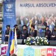 Studenţii şi universitarii i-au sărbătorit pe absolvenţii promoţiei 2018