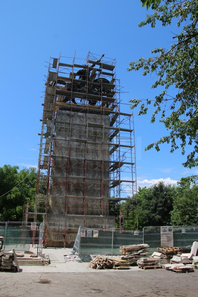 Reabilitarea monumentului ecvestru al lui Ștefan cel Mare, finalizată până la jumătatea lunii august