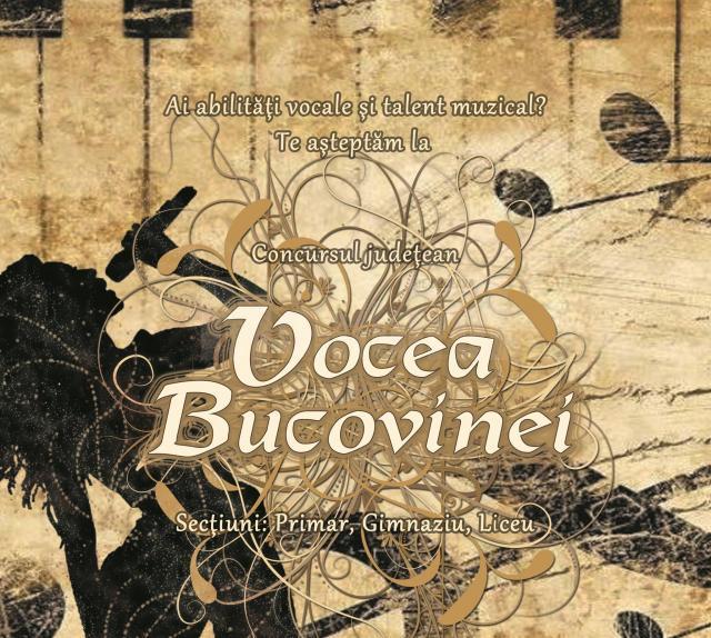 Concursul judeţean de muzică ușoară „Vocea Bucovinei”, ediția a V-a, sâmbătă, la Shopping City Suceava