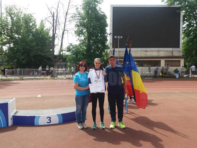 Dorneanca Claudia Ionela Coştiuc a reuşit cel mai bun timp din istoria naţionalelor de copii la 800 de metri