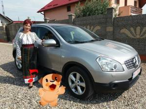 Niocoleta Cojocaru și maşina cumpărată împreună cu soţul cu care este acum în divorț