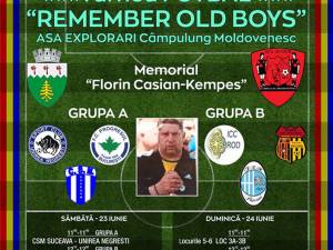 Nume importante vor fi prezente la turneul de old-boys de la Câmpulung Moldovenesc