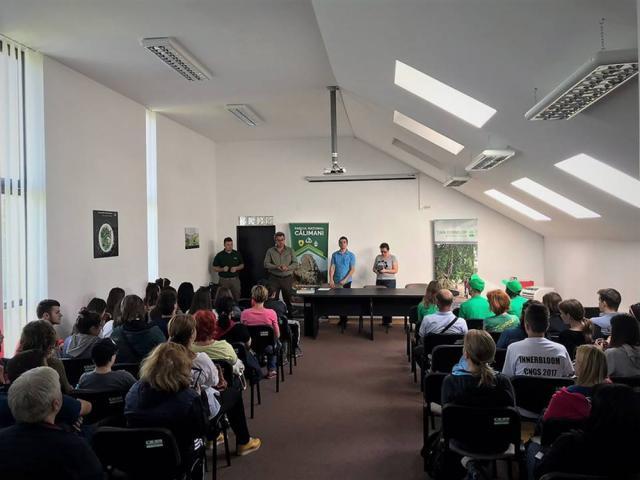 Parcul Naţional Călimani a găzduit etapa naţională a concursului ”Tineri în Pădurile Europei - Young People in European Forests”