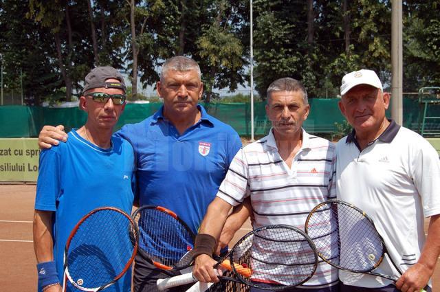 Corneliu Parasca, Viorel Negru, Costel Chelariu şi Dumitru Negru, patru dintre medaliaţii turneului de la Botoşani