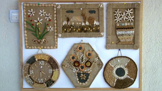 150 de tipuri de seminţe şi 35 de tablouri realizate cu ajutorul seminţelor de elevi de la Bivolărie, expuse la Muzeul de Ştiinţele Naturii