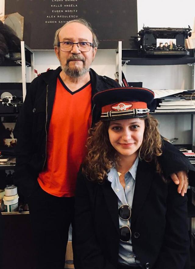 Prof. univ. dr. Feleki Karoly și Ema Motrescu Foto Andrei Budescu