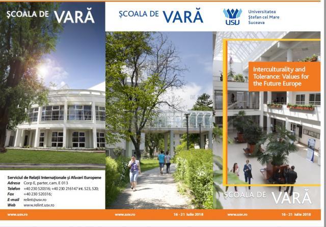 Şcoala de vară "Interculturality and Tolerance: Values for the Future Europe", la Vatra Dornei
